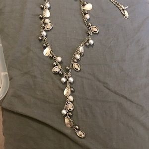 🌟 NY & Co. Silver Y Necklace